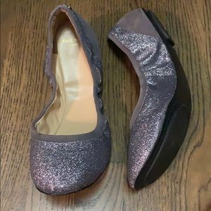 Cole Haan sparkly flats
